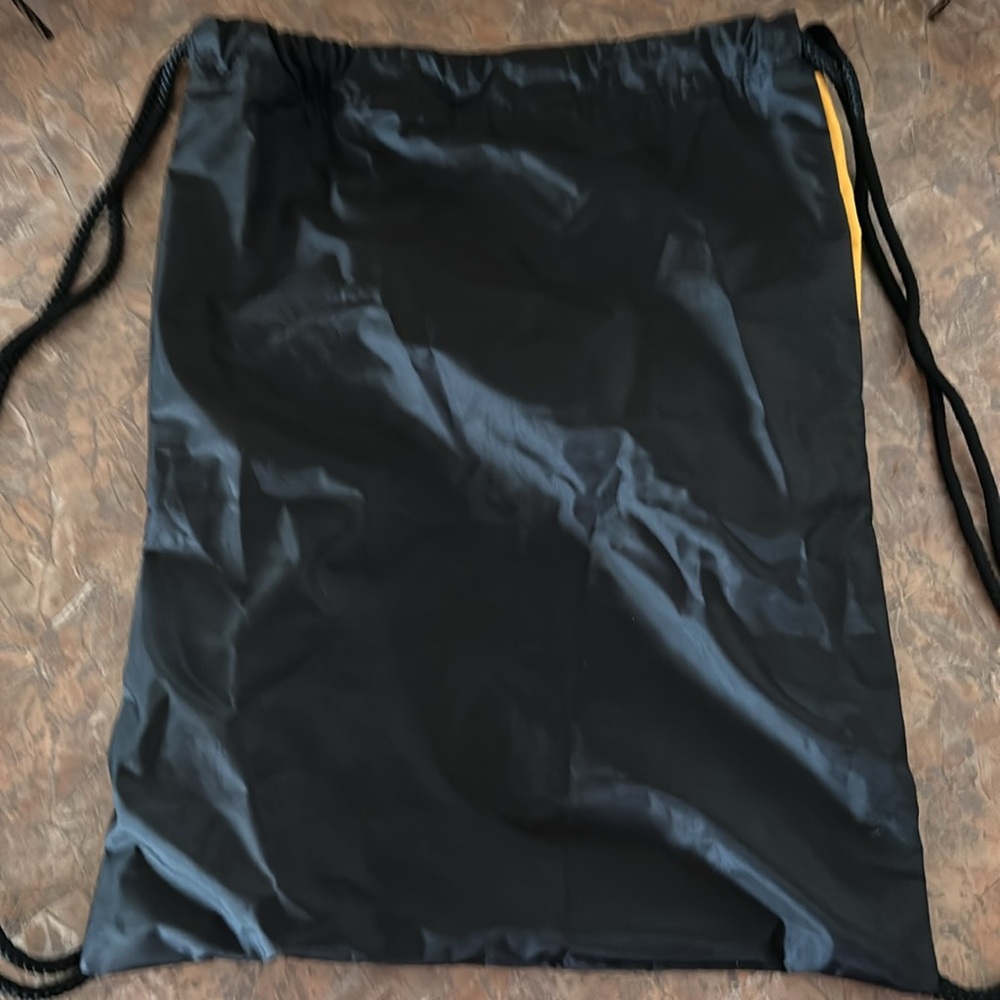 Pittsburgh Steelers Logo Drawstring Backpack - Picture 6 of 10
